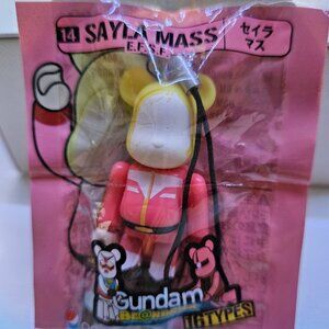 Medicom Bearbrick Gundam SAYLA MASS Vol 2 Pepsi NEX 70% Toy Keychain Mini Figure